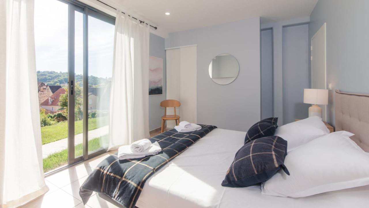 Appartement 100% Relax avec Jacuzzi Privatif à Sarlat Extérieur photo